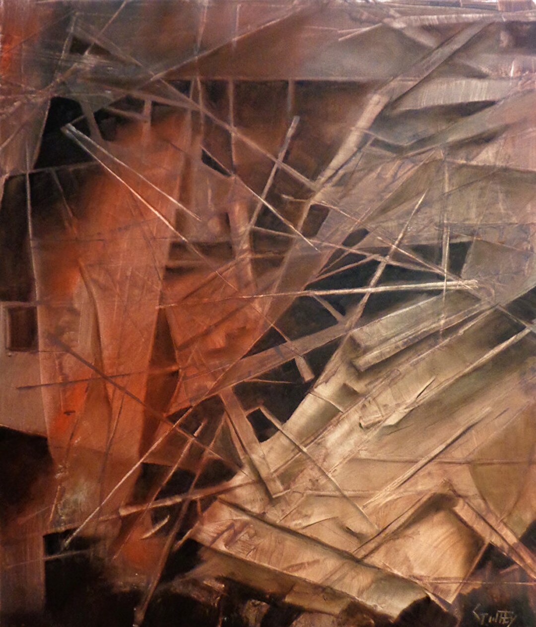Connected Abandoned Series Abstract Art - Etsy