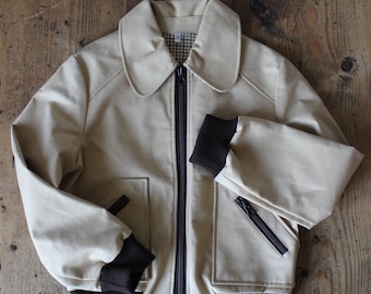 ジャケット・アウター 1930s Black Cotton Unusual Work JKT 1930s Black Cotton Unusual Work JKT