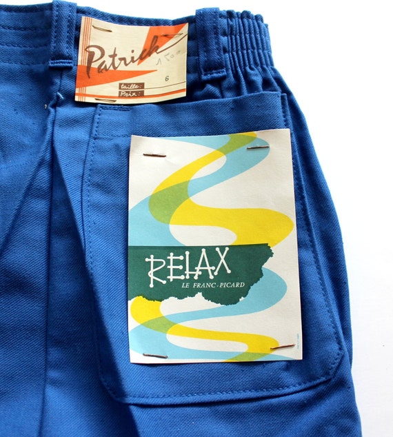 50〜60's【フランス軍】　FRENCH NAVY LINEN SHORTS 60's French Navy Linen Shorts | Daily Dress Market