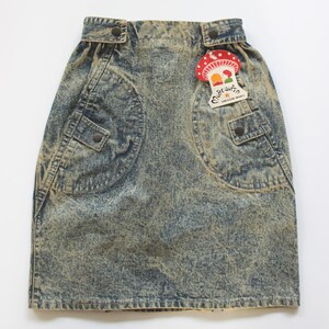 Jupe Courte En Denim Vintage Années 80 JC Penney - Taille 14, Jamais Portée, état Impeccable