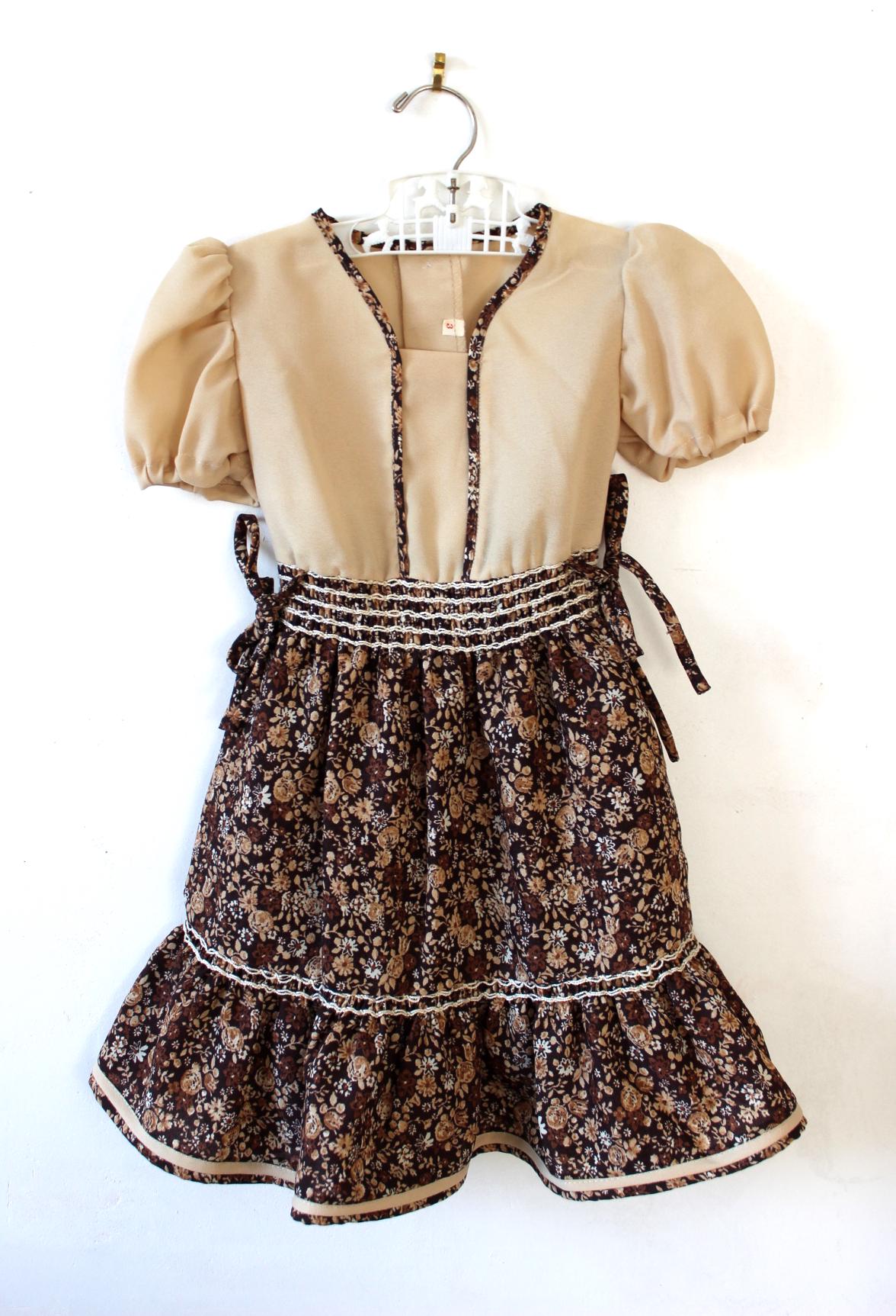 70年代の花柄マキシドレス - 新古品 - サイズ3歳 - Etsy 日本