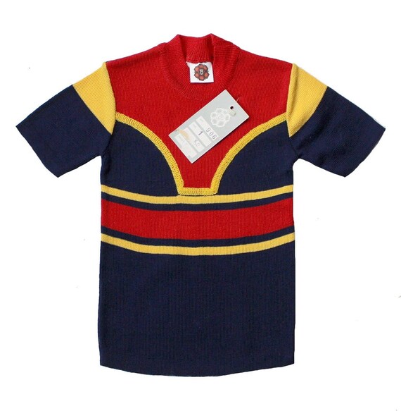 OLD(ITALY cotton/linen n/s knit top