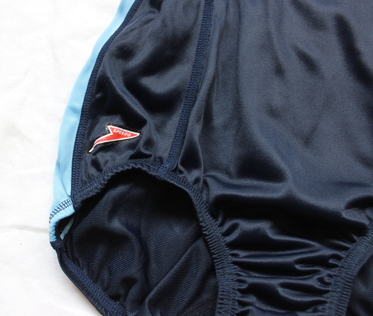 Vintage 80's Swimming Suit - French NOS - Size 14/15 Years