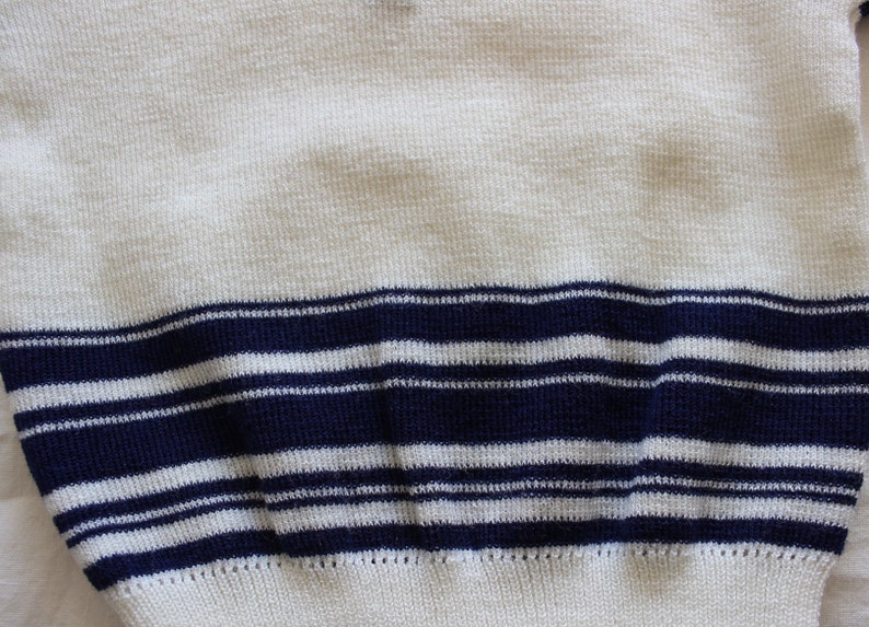 Ensemble en tricot des années 70 Stock Neuf Taille 1 an image 3