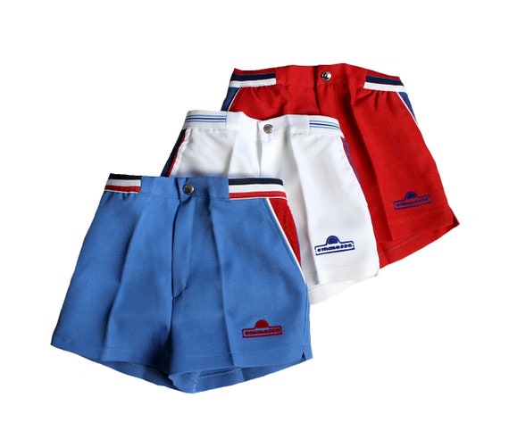 Vintage 80 s Red Sporty Shorts New Old Stock Size 10 Years Etsy