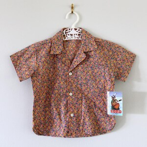 Chemise Homme Massive - Imprimé Géométrique Rétro Années 80 - Taille M - Rose Et Noir - Occasion Parfait État