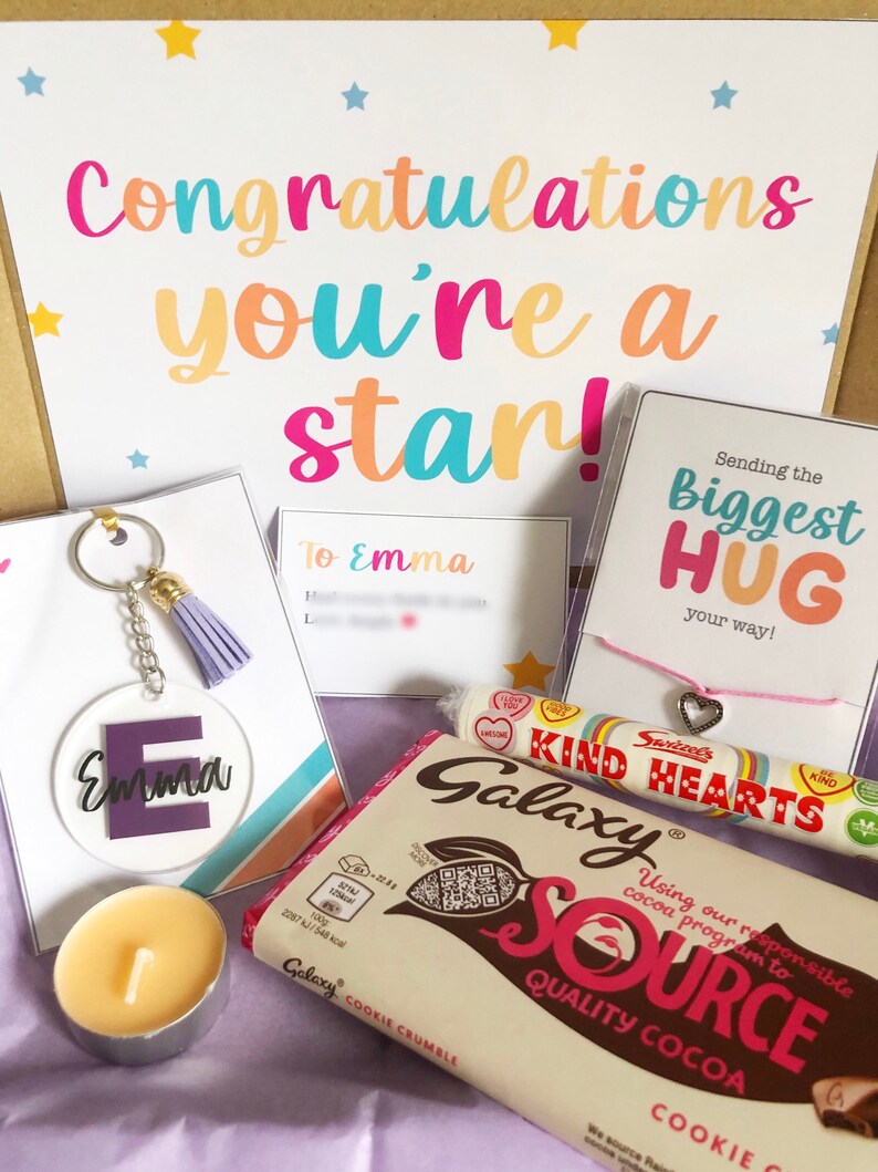 Personalised Congratulations Youre a Star Well Done - Etsy UK