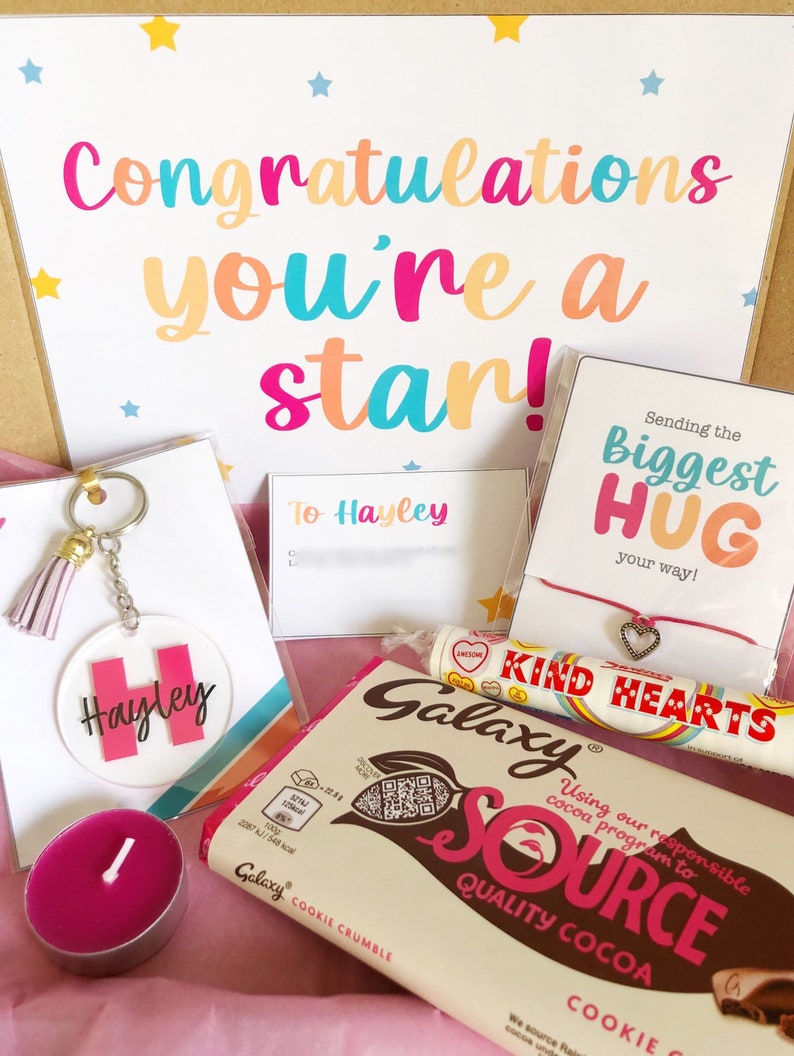 Personalised Congratulations Youre a Star Well Done - Etsy UK