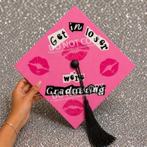 Wordt loser Afstuderen CARDSTOCK voor Grad Cap, Grad 2026, diy afstudeerpet, Craft your Graduation Cap, trendy afstudeerpet, God Afstudeerpet