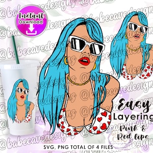 Karol G SVG, La Bichota, Karol G, PNG Datei, Cricut, Digital Download Only