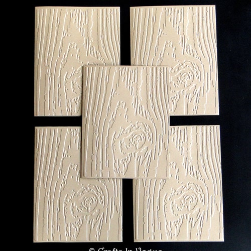 Embossed Wood grain Cards, Embossed Tree Bark Cards, Blank Note Cards, Sympathy, Retirement, Nature Cards, Masculine Cards, Kraft Stationery
