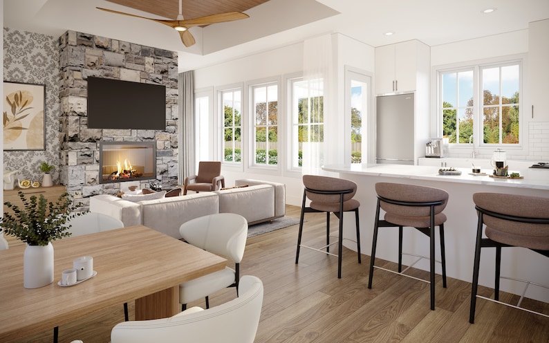 899 SF 1 Bedroom 1 Bath European Cottage House Plan