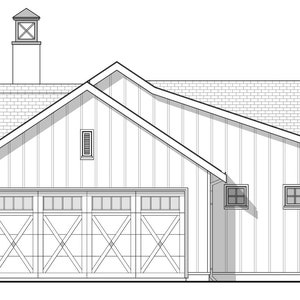 1626 SF 3 Bedroom 2.5 Bath Modern Farmhouse Plan Pdfs & CAD Files - Etsy