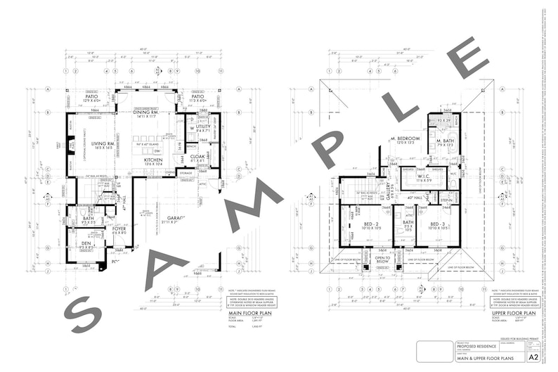600 SF 1 Bedroom 1 Bath Milk Carton House Plan PDFs & CAD | Etsy