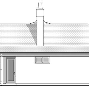 899 SF 1 Bedroom 1 Bath European Cottage House Plan