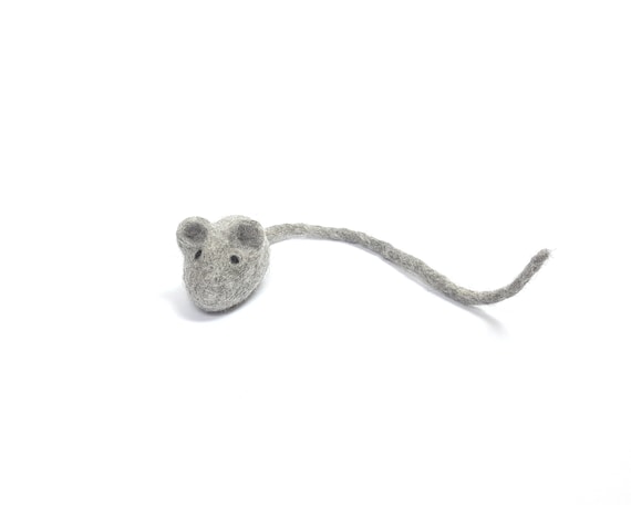 wool mouse cat toy