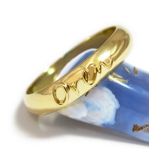 Anillo personalizado, anillo personalizado, anillo de la madre, regalo de la mamá, anillo de oro personalizado, anillo de la madre, anillo del niño, anillo del nombre, anillo de oro personalizado, anillo de identificación