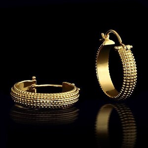 Gold Creolen, Gold Creolen, jeden Tag Ohrringe, Boho Creolen, einzigartige Creolen, ethnische Reifen, strukturierte Reifen, Chunky Reifen
