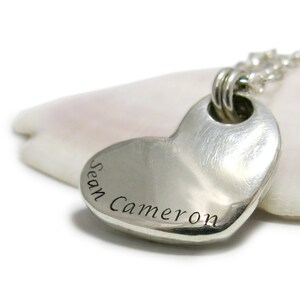 Heart Necklace Gold, Personalized Heart Necklace, Heart Necklace Women, Personalized Jewelry, Heart Name Necklace, Heart Necklace Engraved