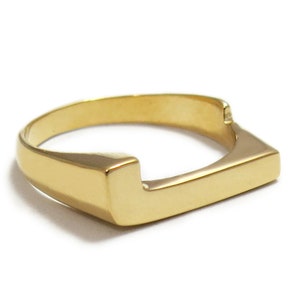 Anillo de letra personalizado, anillo de oro personalizado, anillo de nombre, anillo de joyería inicial, anillo inicial monograma, anillo de sello monograma, anillo J.
