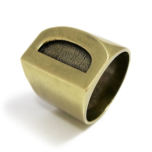Anillo inicial, Joyería inicial, Regalo inicial personalizado, Anillo D, Regalo de carta, Regalo inicial para hombres, Joyería de carta personalizada, Anillo de signet para hombres