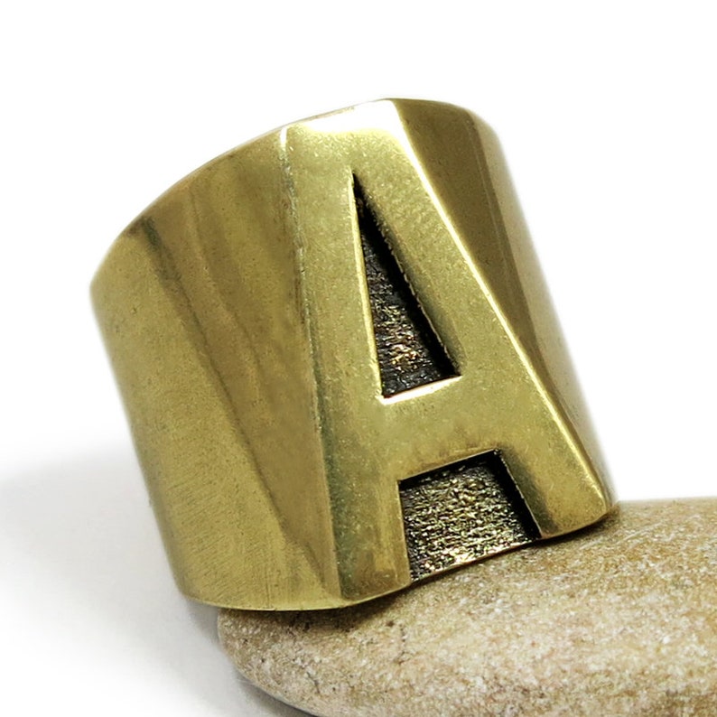 Name Ring Monogram Ring Personalized Initial Gift Personalized Initial Jewelry Personalized A Ring Initial Ring Personalized Letter