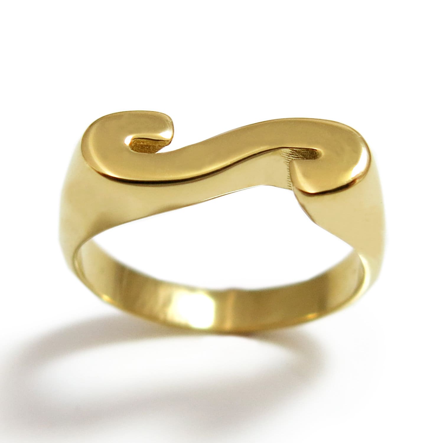 SR ring | Mens ring designs, Couple rings gold, Gold ring designs