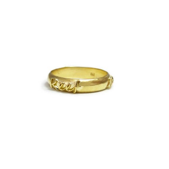 Etsy on sale mom ring