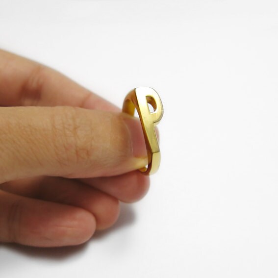 Touches in Mind Gold Men Casting Ring