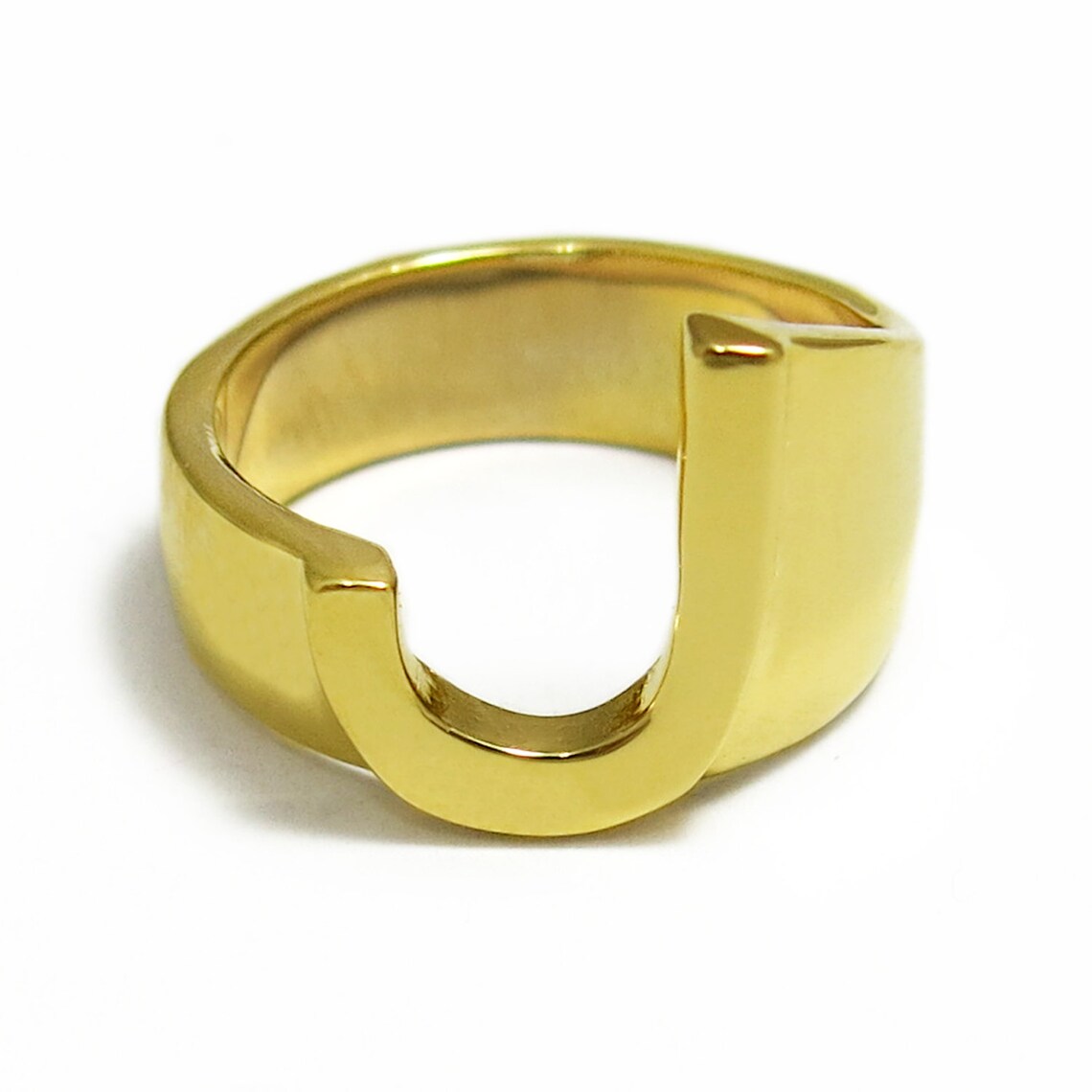 4 Gold Ring Set Stacking Rings Set Customized Rings Rings Etsy