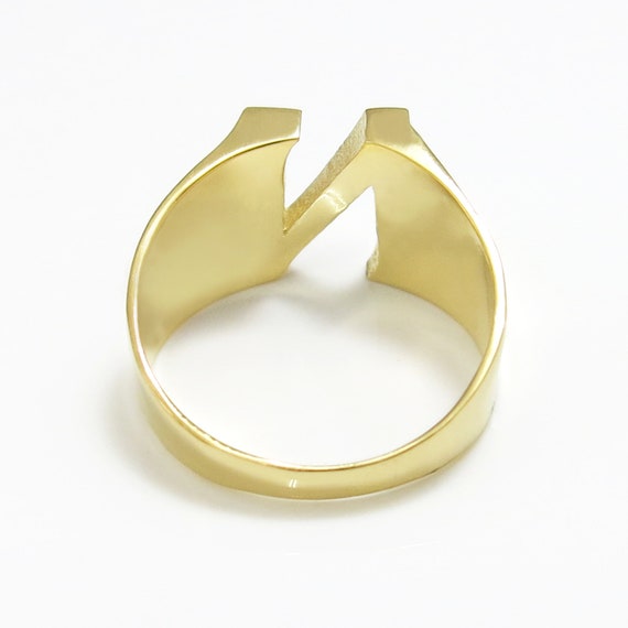 Monogram Signet Rings • Initial Ring • Oval Signet Rings • Couple Initial  Ring • Signet Ring With Initial • Engraved Nam… | Signet ring, Ladies  silver rings, Rings