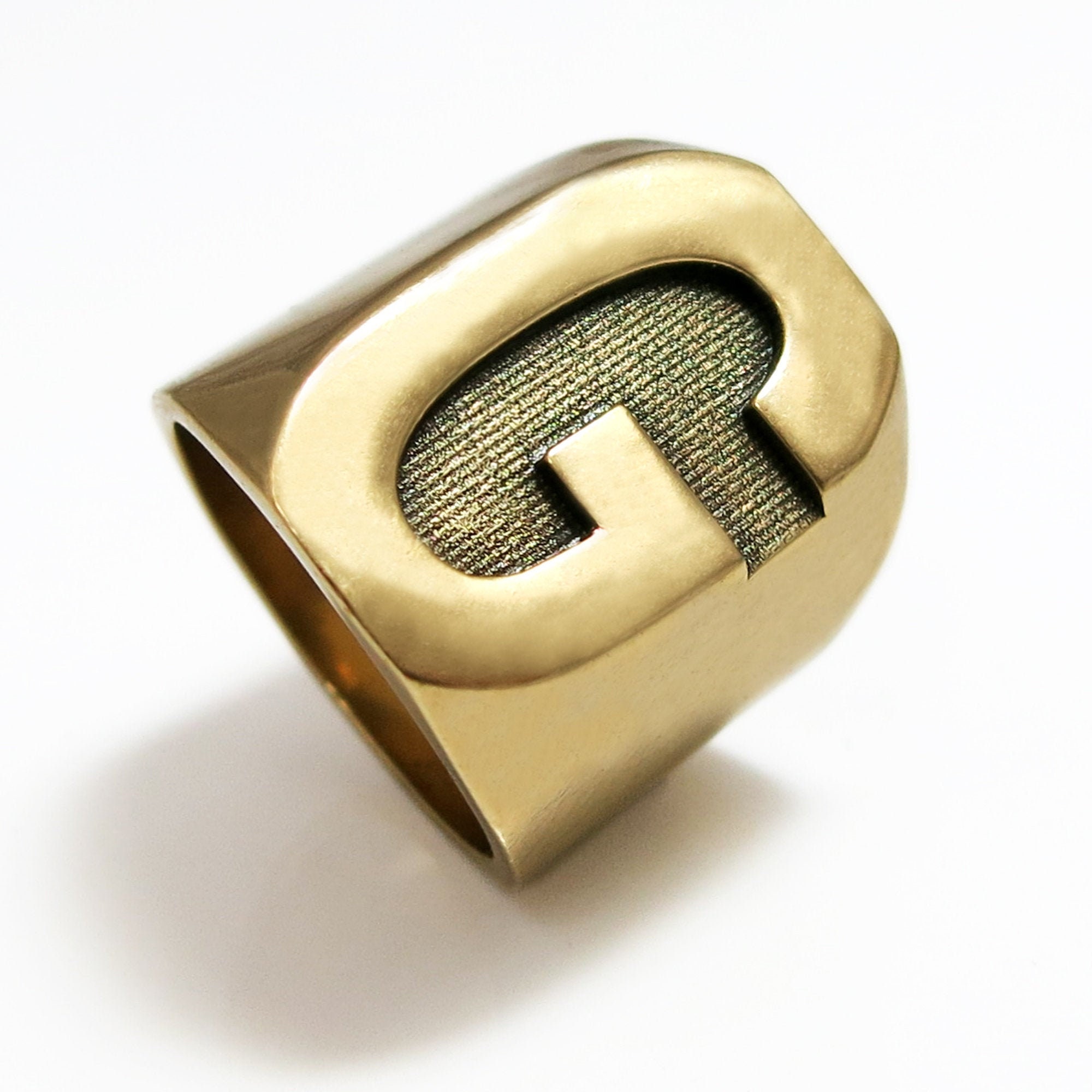 Search results for: 'Handcrafted Brass & 18K Gold Plated Initial Ring'