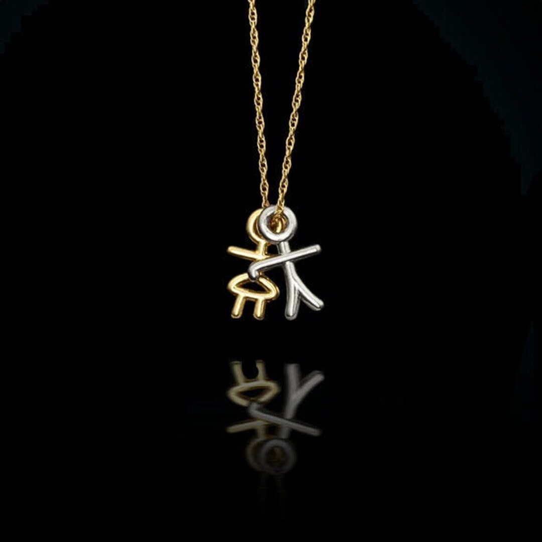 Kids Charm Necklace, Children Charm Necklace, Mother Necklace Personalize, Mothers Jewelry Gift ...