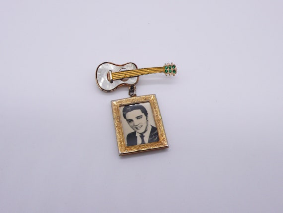 1956 Elvis Guitar Pin | brooch