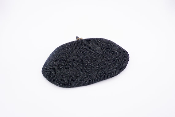 1950s Black Beaded Coblentz Clutch | purse