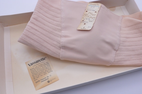 1960s Vassarette Nude Girdle | size large - image 2