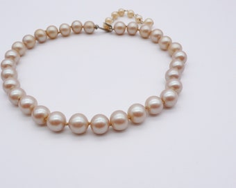 Vintage Faux Pearl Choker