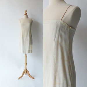 1960s Elizabeth Arden White Slip Dress