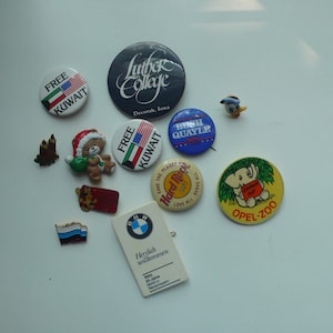 Vintage 1980s and 90s Pins