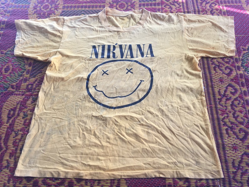 Jul 30, 2018 · nevermind by nirvana has one of the most unusual and memorable covers of all time. Nirvana Nevermind Shirt Vintage - Rare Vintage Nirvana Nevermind t shirt | Etsy