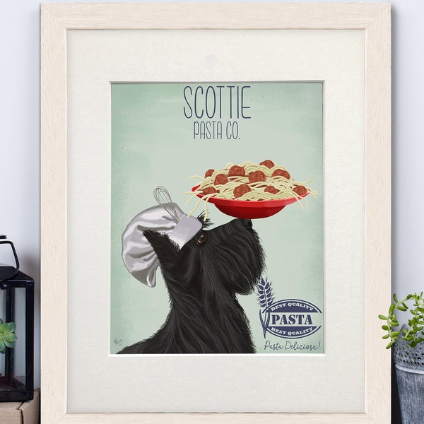 Scottie Dog Print Etsy