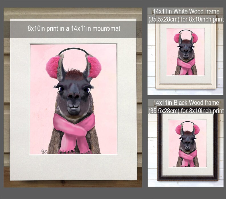 Llama Print Chilly Llama llama wall art Nursery Art for Etsy