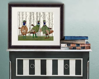 チャーチル作「狩猟犬」装飾皿、ハッチンズ作、ヴィンテージ英国陶器