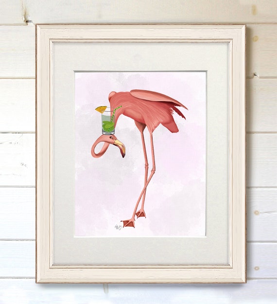 Bar Decor Flamingo 1 Home Bar Decoration Cocktail Wall Etsy Bar Decor Flamingo 1 Home Bar Decoration Cocktail Wall Etsy