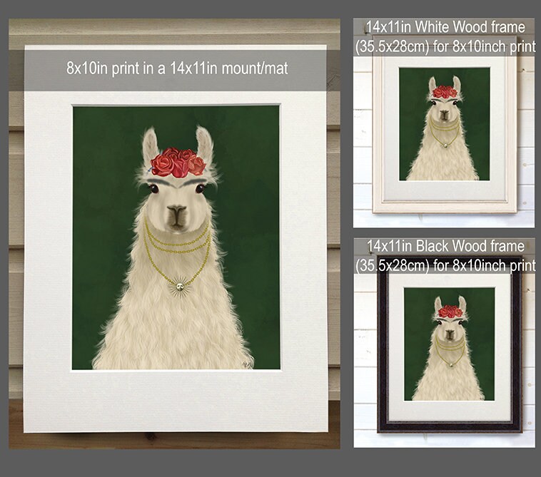 Llama print Llama F Llama art Llama poster hanger Llama | Etsy