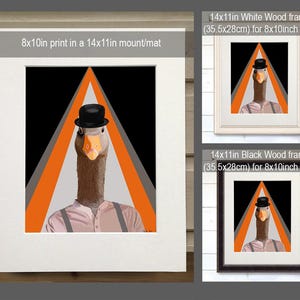 Gås digitaltryck bild 2