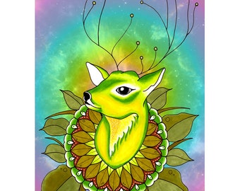 Deer space - Limited print