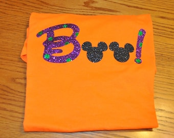 Disney Halloween "Boo" Tee, Family Matching Shirts