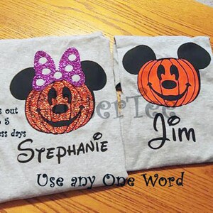 Disney Halloween Shirts/Disney Matching Shirts/Disney Halloween Family Shirts/Disney Halloween Matching Shirts/Disney Halloween/Disney Shirt