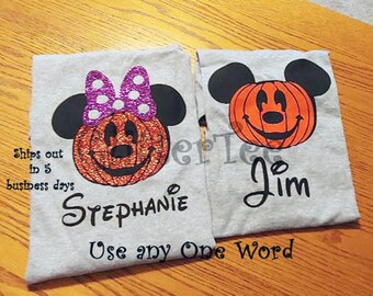 Disney Halloween Shirts/Disney Matching Shirts/Disney Halloween Family Shirts/Disney Halloween Matching Shirts/Disney Halloween/Disney Shirt